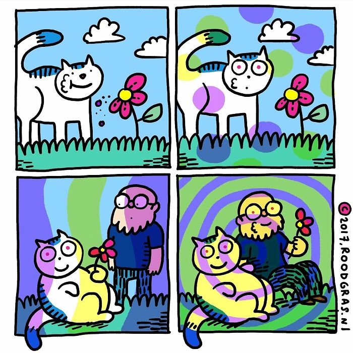 “I Think Everyone Loves Cats”: 26 Adorable Comics By Rob Van Barneveld (New Pics) “I Think Everyone Loves Cats”: 26 Adorable Comics By Rob Van Barneveld (New Pics)