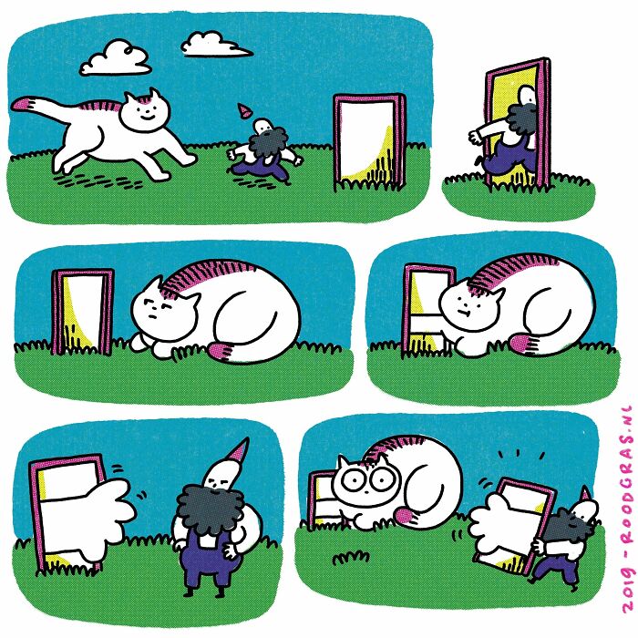 “I Think Everyone Loves Cats”: 26 Adorable Comics By Rob Van Barneveld (New Pics) “I Think Everyone Loves Cats”: 26 Adorable Comics By Rob Van Barneveld (New Pics)
