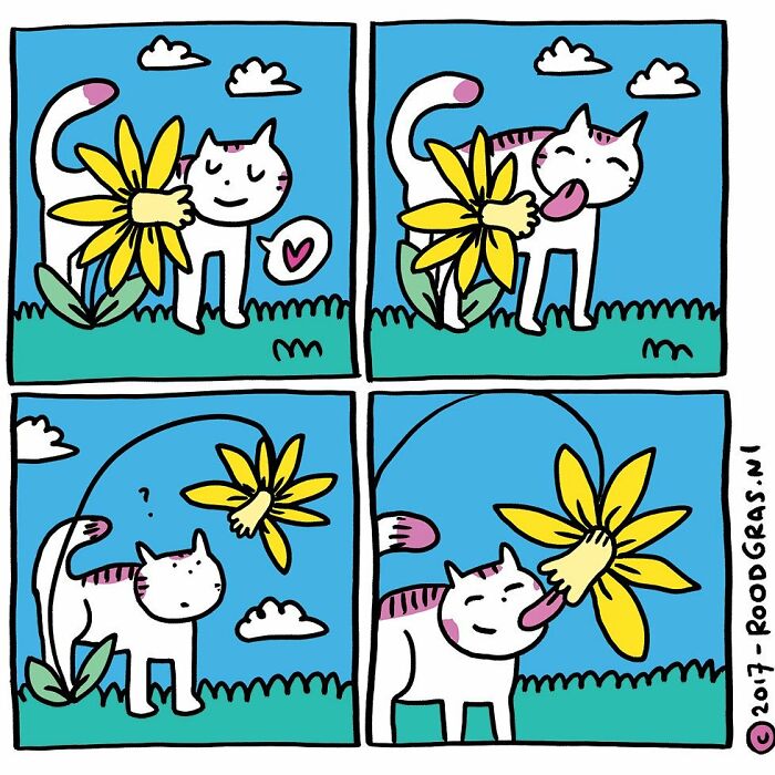 “I Think Everyone Loves Cats”: 26 Adorable Comics By Rob Van Barneveld (New Pics) “I Think Everyone Loves Cats”: 26 Adorable Comics By Rob Van Barneveld (New Pics)