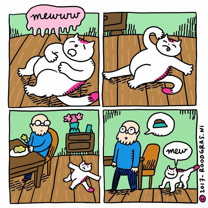 “I Think Everyone Loves Cats”: 26 Adorable Comics By Rob Van Barneveld (New Pics) “I Think Everyone Loves Cats”: 26 Adorable Comics By Rob Van Barneveld (New Pics)
