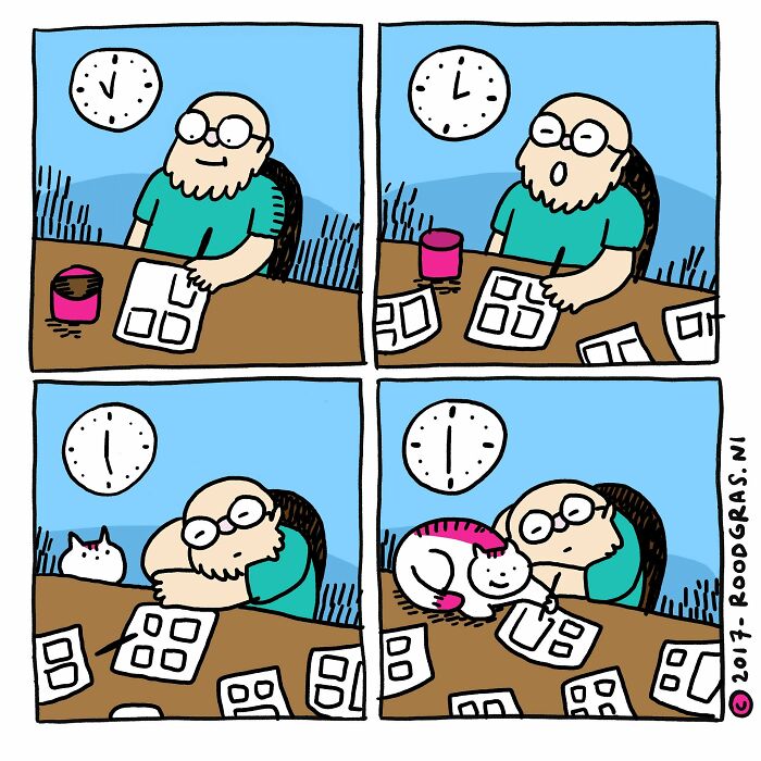 “I Think Everyone Loves Cats”: 26 Adorable Comics By Rob Van Barneveld (New Pics) “I Think Everyone Loves Cats”: 26 Adorable Comics By Rob Van Barneveld (New Pics)