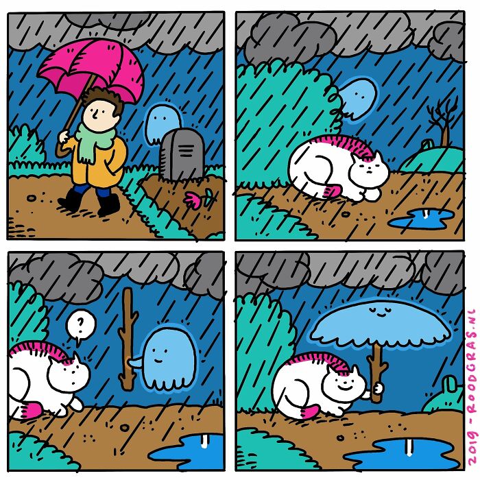 “I Think Everyone Loves Cats”: 26 Adorable Comics By Rob Van Barneveld (New Pics) “I Think Everyone Loves Cats”: 26 Adorable Comics By Rob Van Barneveld (New Pics)