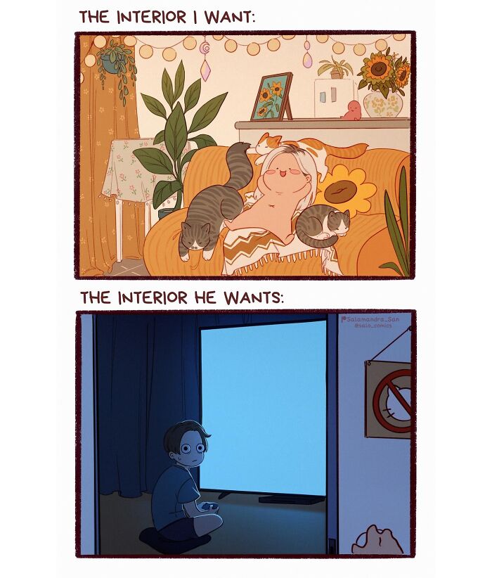 23 Anime-Inspired Comics By This Artist That Perfectly Capture The Emotional Chaos Of Modern Life