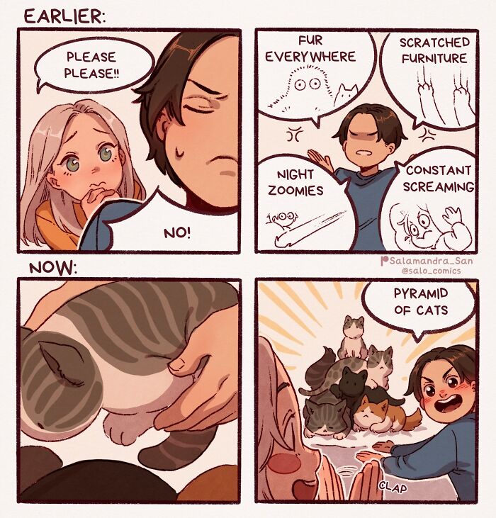 23 Anime-Inspired Comics By This Artist That Perfectly Capture The Emotional Chaos Of Modern Life