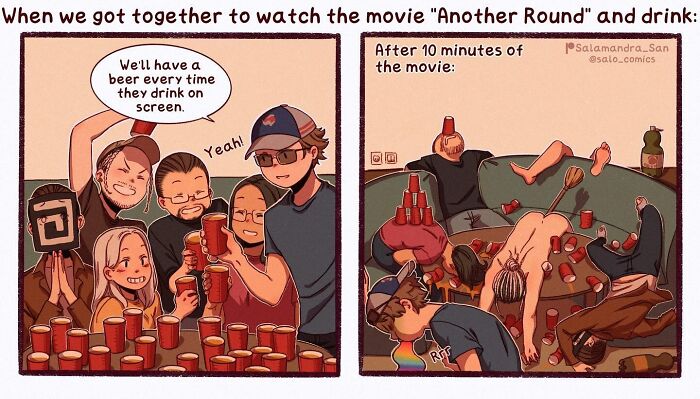23 Anime-Inspired Comics By This Artist That Perfectly Capture The Emotional Chaos Of Modern Life