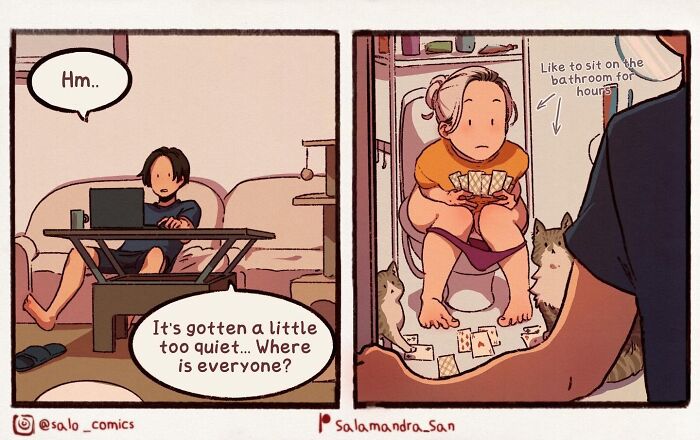 23 Anime-Inspired Comics By This Artist That Perfectly Capture The Emotional Chaos Of Modern Life