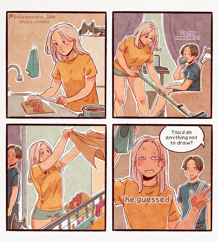23 Anime-Inspired Comics By This Artist That Perfectly Capture The Emotional Chaos Of Modern Life