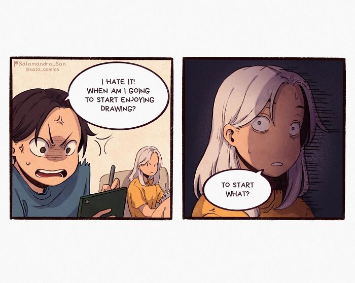 23 Anime-Inspired Comics By This Artist That Perfectly Capture The Emotional Chaos Of Modern Life