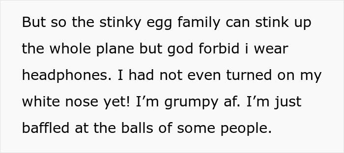 Egg Salad-Eater Stinks Up Plane, Still Complains About Passenger’s Soft White Noise Sounds