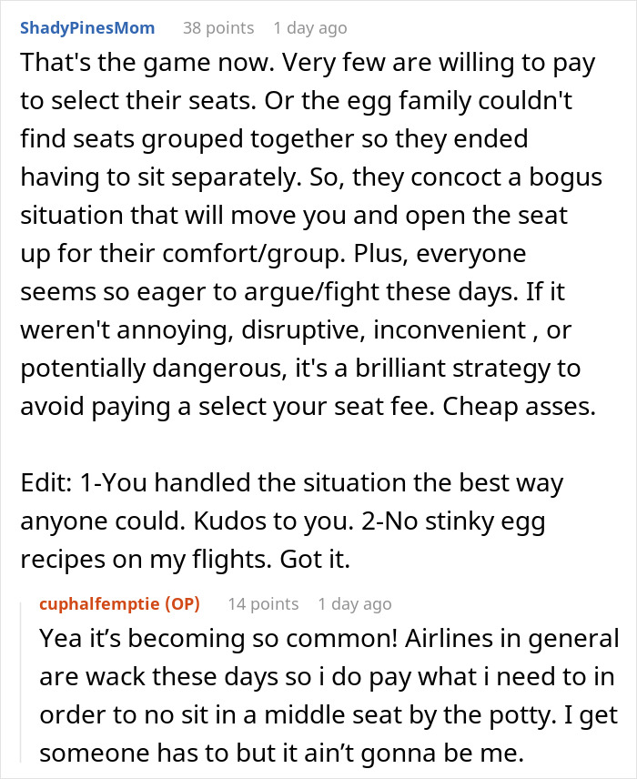 Egg Salad-Eater Stinks Up Plane, Still Complains About Passenger’s Soft White Noise Sounds