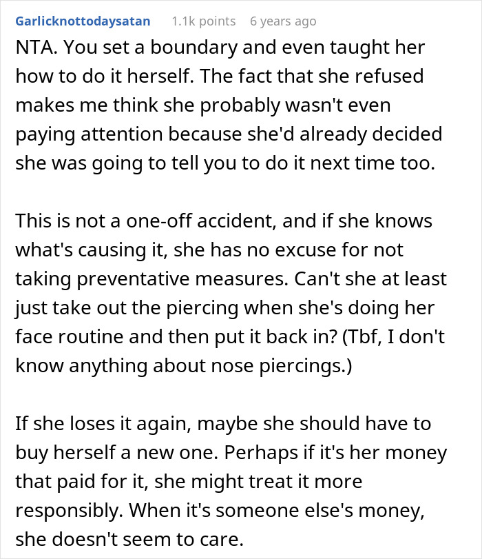 GF Makes BF Spend $90 On Nose Piercing, Loses It 6 Times And Expects Him To Take Plumbing Apart