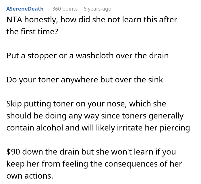 GF Makes BF Spend $90 On Nose Piercing, Loses It 6 Times And Expects Him To Take Plumbing Apart