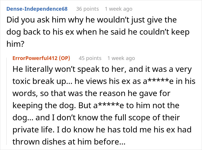 Guy Keeps Ex’s Old Dog With Him Out Of Spite, Hands Him Over To Friend After It Becomes Too Much