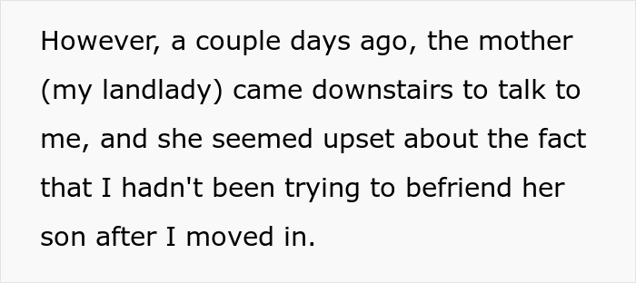 Landlady Wants 21YO Tenant To Be Besties With Her Teen, Gets Dramatic As Tenant Says, “No, Thanks”