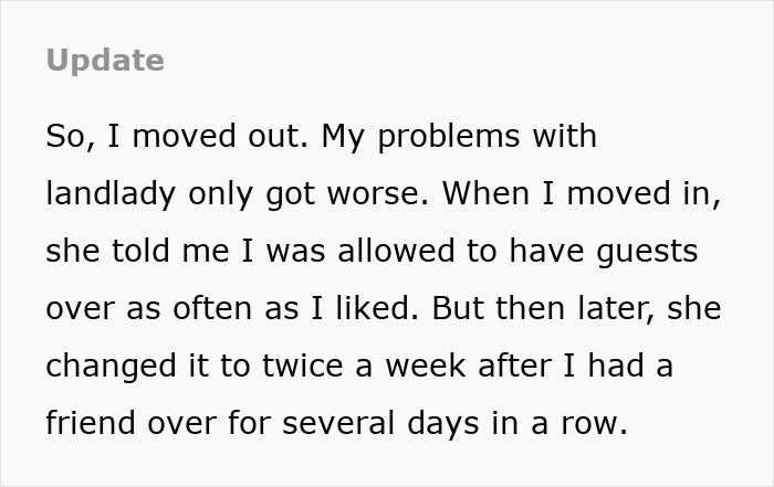 Landlady Wants 21YO Tenant To Be Besties With Her Teen, Gets Dramatic As Tenant Says, “No, Thanks”