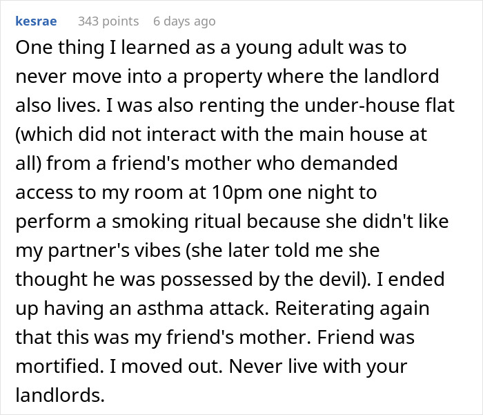 Landlady Wants 21YO Tenant To Be Besties With Her Teen, Gets Dramatic As Tenant Says, “No, Thanks”