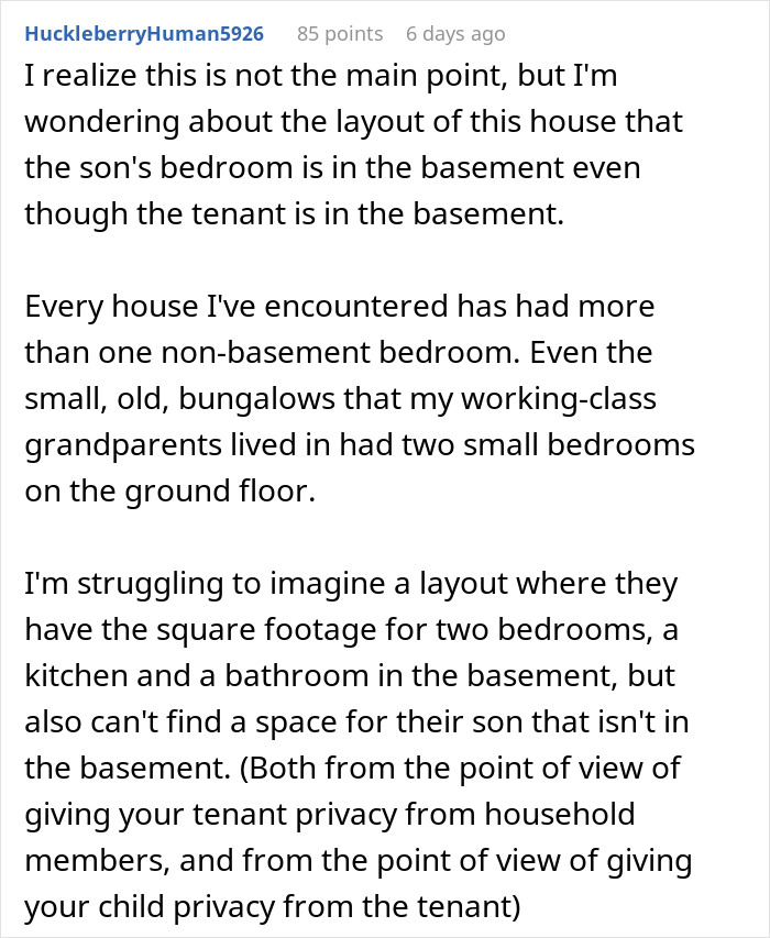Landlady Wants 21YO Tenant To Be Besties With Her Teen, Gets Dramatic As Tenant Says, “No, Thanks”