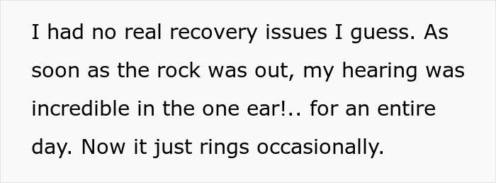Guy Carries A Rock In His Ear For 13 Years, Finally Pulls It Out Himself After Doctors Fail