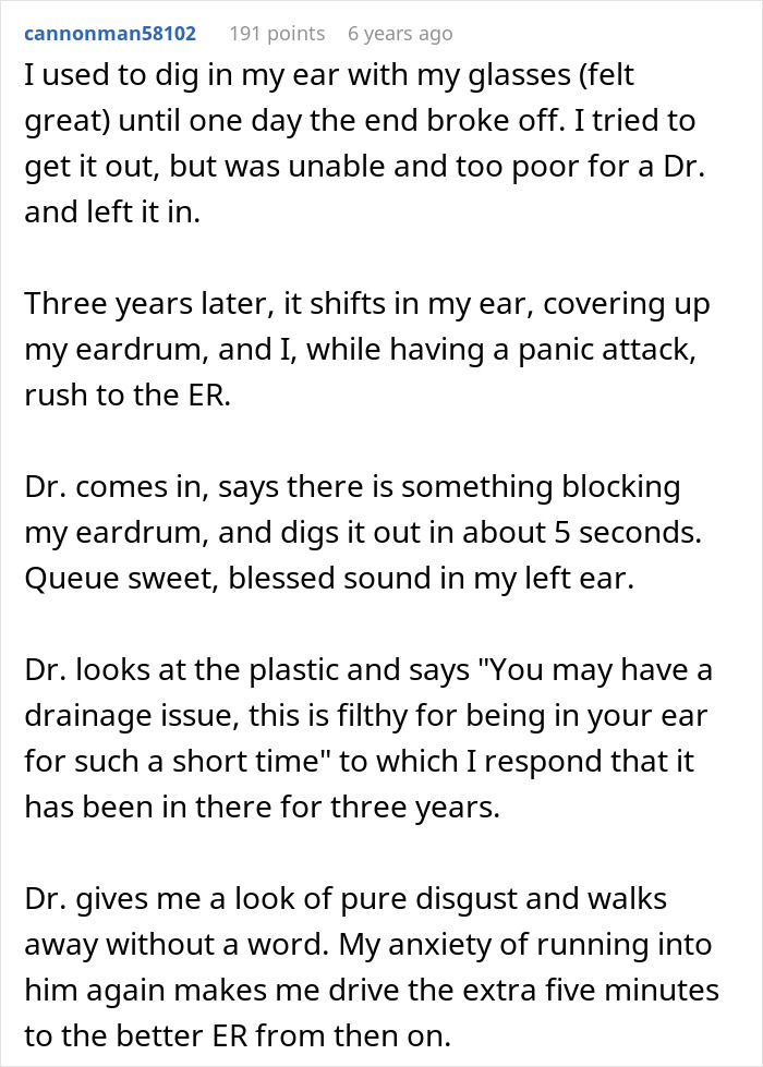 Guy Carries A Rock In His Ear For 13 Years, Finally Pulls It Out Himself After Doctors Fail