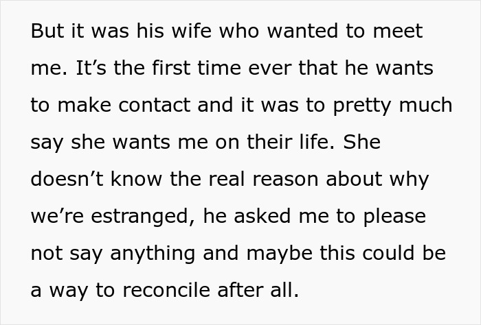 Son Unfairly Abandoned By Dad Reveals The Truth To His New Wife, Leads To Marriage Falling Apart