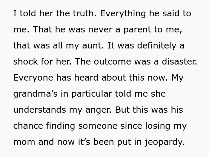 Son Unfairly Abandoned By Dad Reveals The Truth To His New Wife, Leads To Marriage Falling Apart