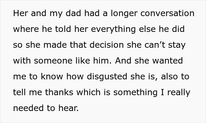 Son Unfairly Abandoned By Dad Reveals The Truth To His New Wife, Leads To Marriage Falling Apart