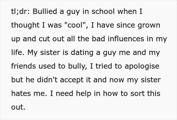 Guy Begs For Forgiveness For Bullying Sis’s BF In School, Ends Up With A Bruised Face And Single Sis Guy Begs For Forgiveness For Bullying Sis’s BF In School, Ends Up With A Bruised Face And Single Sis