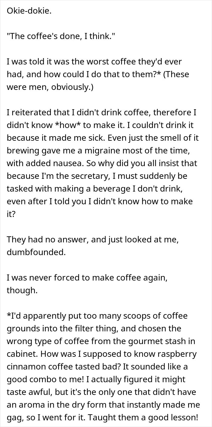“It Was Glorious”: Woman Who Doesn’t Drink Coffee Is Put In Charge Of The Brewer, Enjoys Caffeinate Chaos “It Was Glorious”: Woman Who Doesn’t Drink Coffee Is Put In Charge Of The Brewer, Enjoys Caffeinate Chaos
