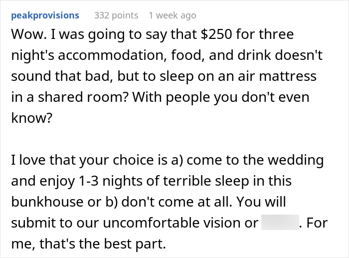 Couple’s Tacky Wedding Demands Spark Major Side-Eye Online