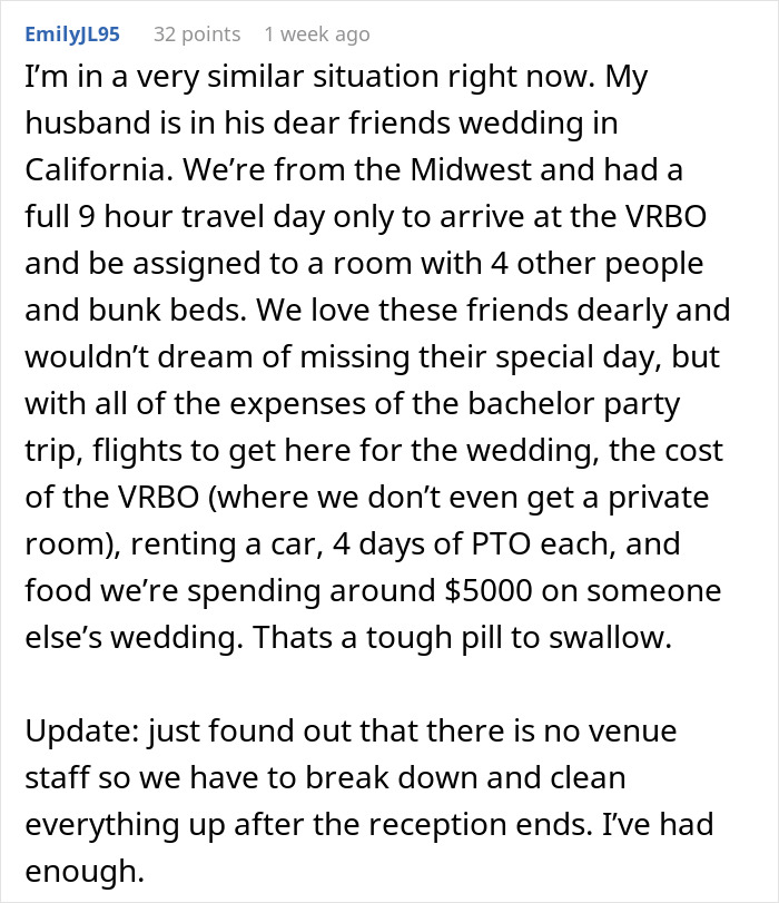 Couple’s Tacky Wedding Demands Spark Major Side-Eye Online