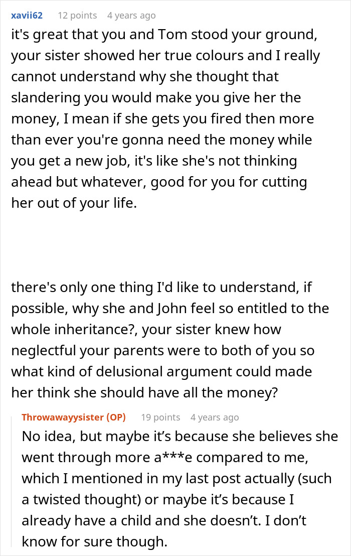 Woman Surprises Sis With Money For Her IVF Treatment, Called Selfish For Not Giving Her More