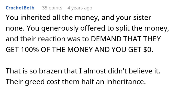 Woman Surprises Sis With Money For Her IVF Treatment, Called Selfish For Not Giving Her More