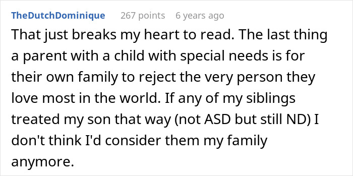 Bigoted Bride Makes Sure Autistic Nephew Isn’t At Wedding, Lies To Sis About It Being Kid-Free Event Bigoted Bride Makes Sure Autistic Nephew Isn’t At Wedding, Lies To Sis About It Being Kid-Free Event