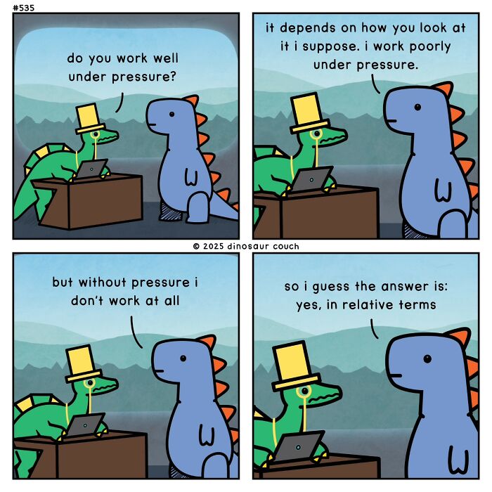 48 New “Dinosaur Couch” Comics Exploring Complex Emotions And Mental Health 48 New “Dinosaur Couch” Comics Exploring Complex Emotions And Mental Health