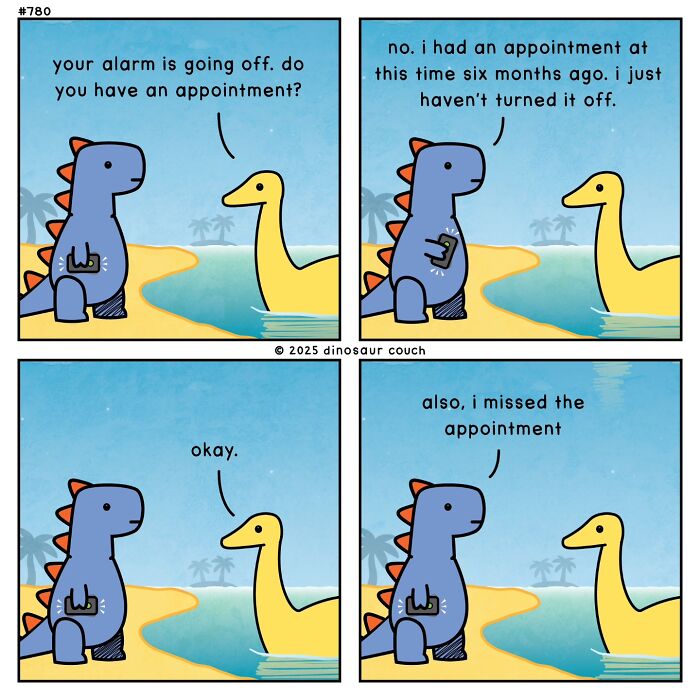48 New “Dinosaur Couch” Comics Exploring Complex Emotions And Mental Health 48 New “Dinosaur Couch” Comics Exploring Complex Emotions And Mental Health