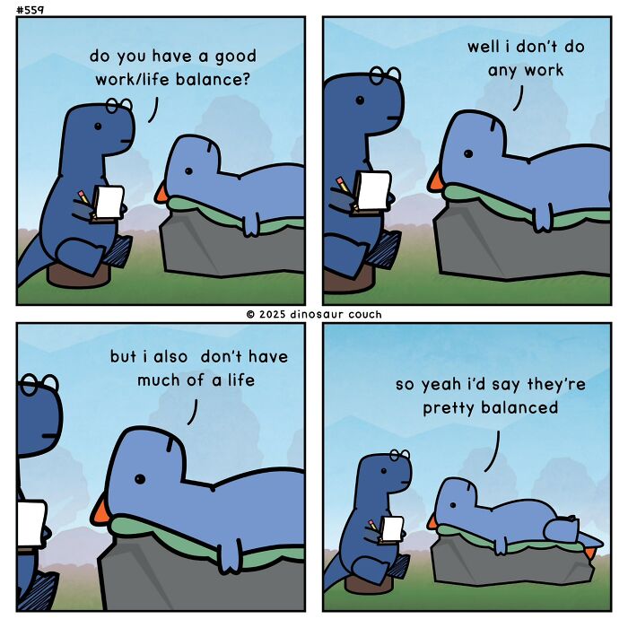 48 New “Dinosaur Couch” Comics Exploring Complex Emotions And Mental Health 48 New “Dinosaur Couch” Comics Exploring Complex Emotions And Mental Health