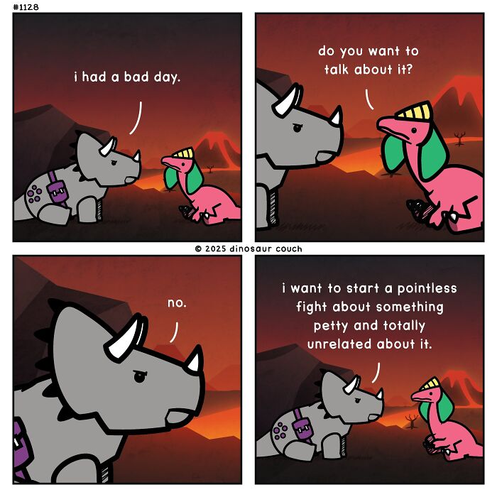 48 New “Dinosaur Couch” Comics Exploring Complex Emotions And Mental Health 48 New “Dinosaur Couch” Comics Exploring Complex Emotions And Mental Health