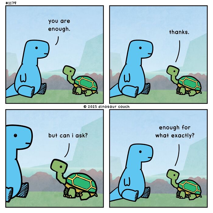 48 New “Dinosaur Couch” Comics Exploring Complex Emotions And Mental Health 48 New “Dinosaur Couch” Comics Exploring Complex Emotions And Mental Health