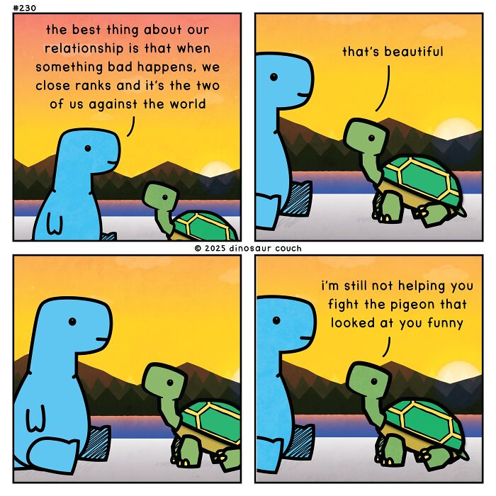 48 New “Dinosaur Couch” Comics Exploring Complex Emotions And Mental Health 48 New “Dinosaur Couch” Comics Exploring Complex Emotions And Mental Health