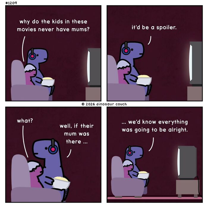48 New “Dinosaur Couch” Comics Exploring Complex Emotions And Mental Health 48 New “Dinosaur Couch” Comics Exploring Complex Emotions And Mental Health