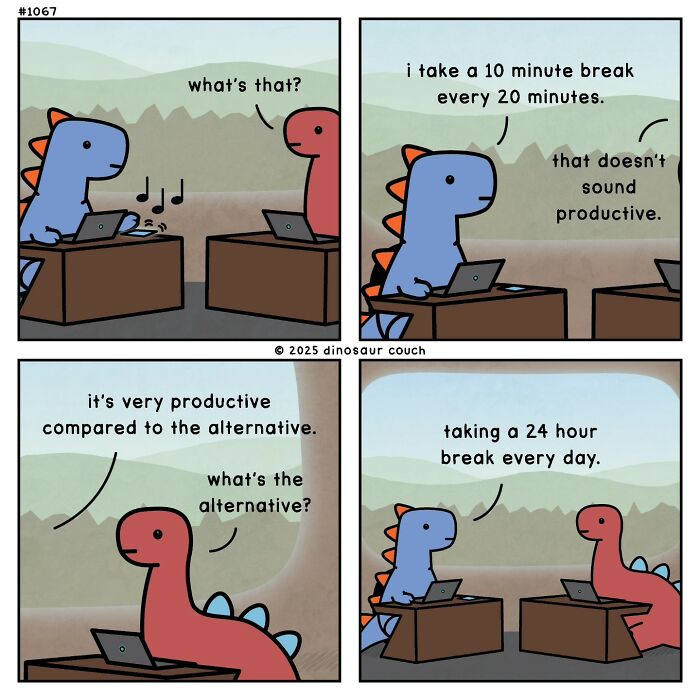 48 New “Dinosaur Couch” Comics Exploring Complex Emotions And Mental Health 48 New “Dinosaur Couch” Comics Exploring Complex Emotions And Mental Health