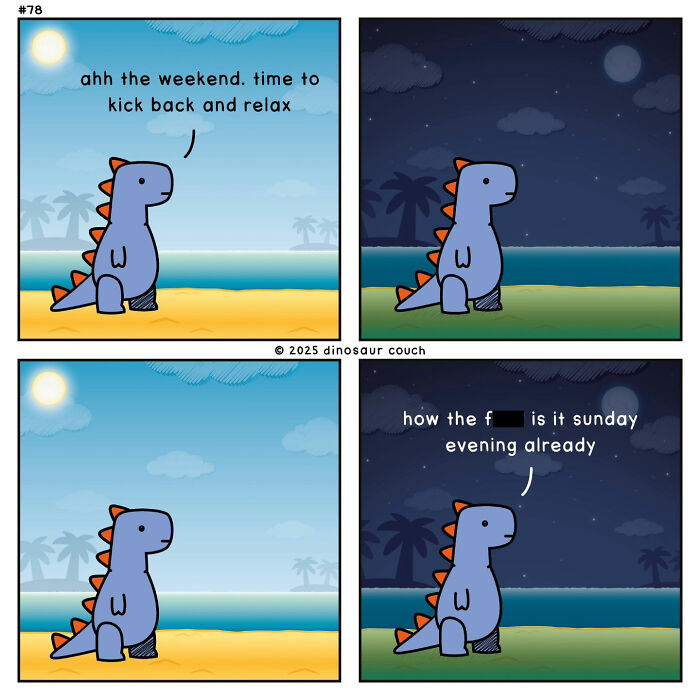 48 New “Dinosaur Couch” Comics Exploring Complex Emotions And Mental Health 48 New “Dinosaur Couch” Comics Exploring Complex Emotions And Mental Health