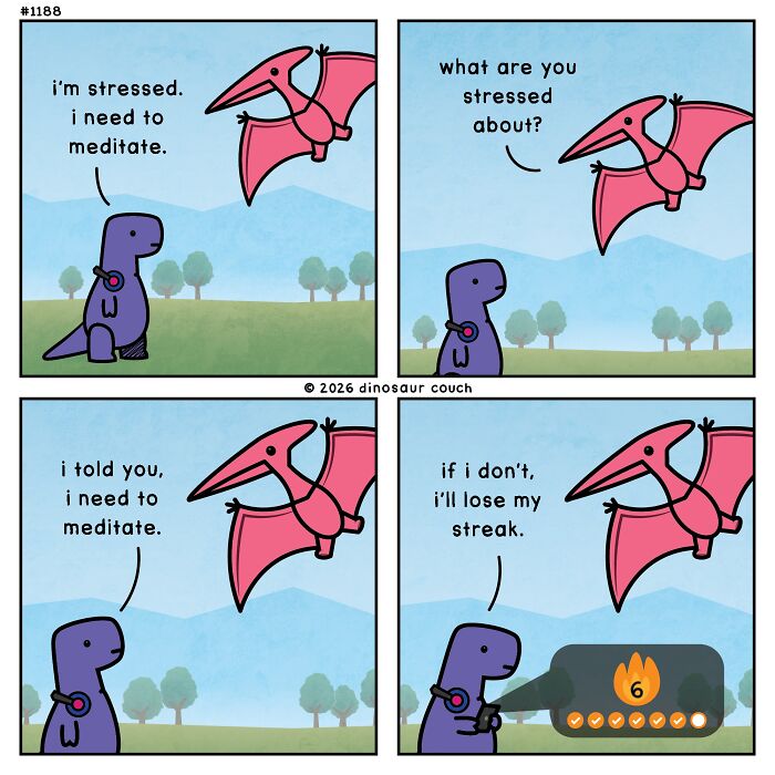 48 New “Dinosaur Couch” Comics Exploring Complex Emotions And Mental Health 48 New “Dinosaur Couch” Comics Exploring Complex Emotions And Mental Health