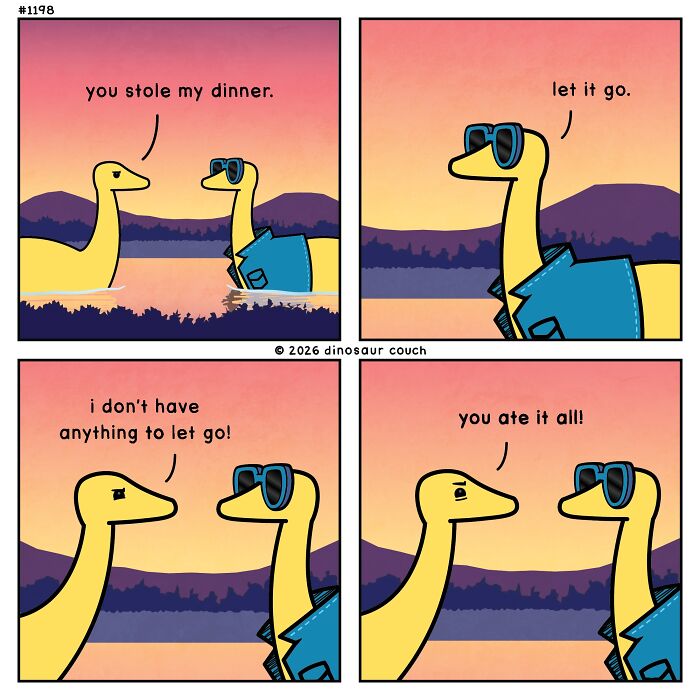48 New “Dinosaur Couch” Comics Exploring Complex Emotions And Mental Health 48 New “Dinosaur Couch” Comics Exploring Complex Emotions And Mental Health