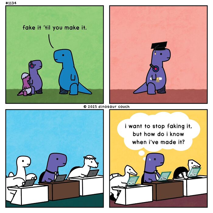 48 New “Dinosaur Couch” Comics Exploring Complex Emotions And Mental Health 48 New “Dinosaur Couch” Comics Exploring Complex Emotions And Mental Health