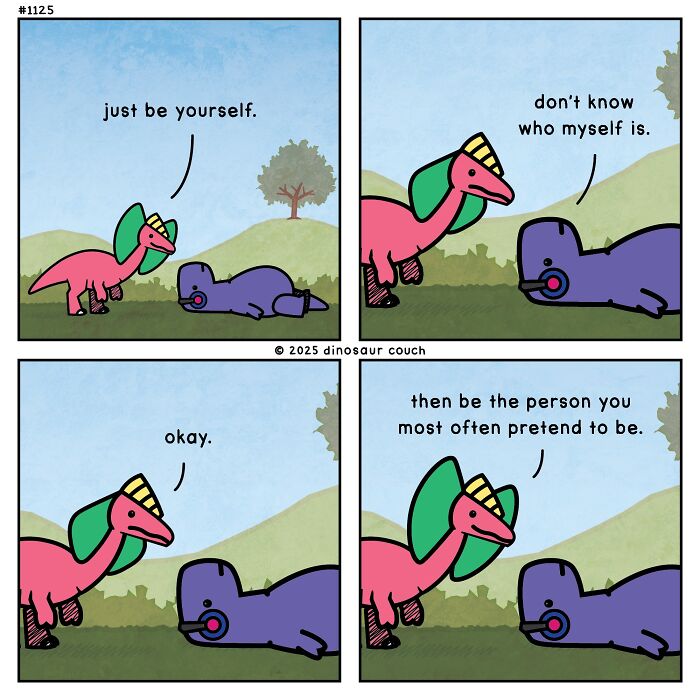 48 New “Dinosaur Couch” Comics Exploring Complex Emotions And Mental Health 48 New “Dinosaur Couch” Comics Exploring Complex Emotions And Mental Health