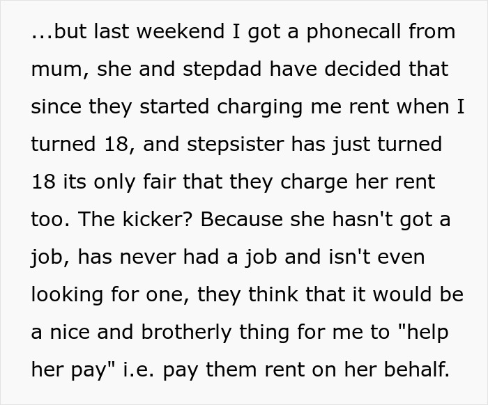 Cruel Parents Let Spoiled Daughter Ruin Son’s Life, Have The Nerve To Ask He Pay Her Rent To Them