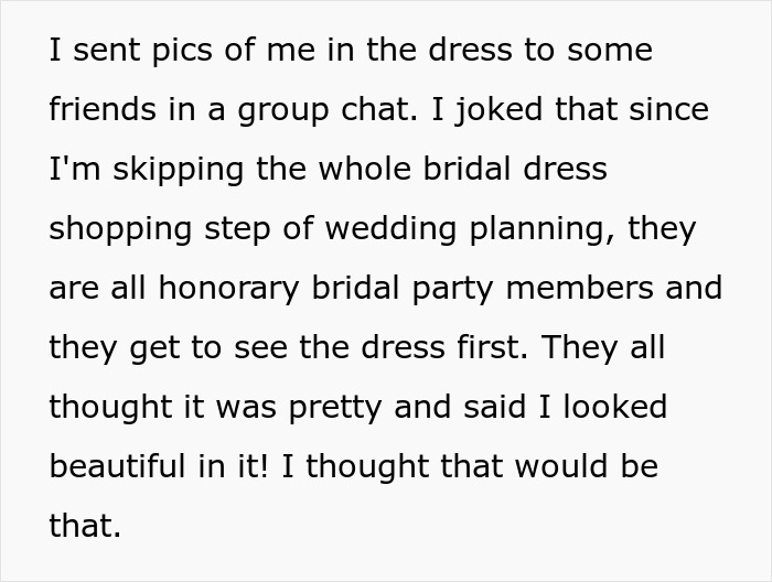 Woman Refuses To Lend Dream Wedding Dress To Friend, Shocked When They Start Spreading Lies
