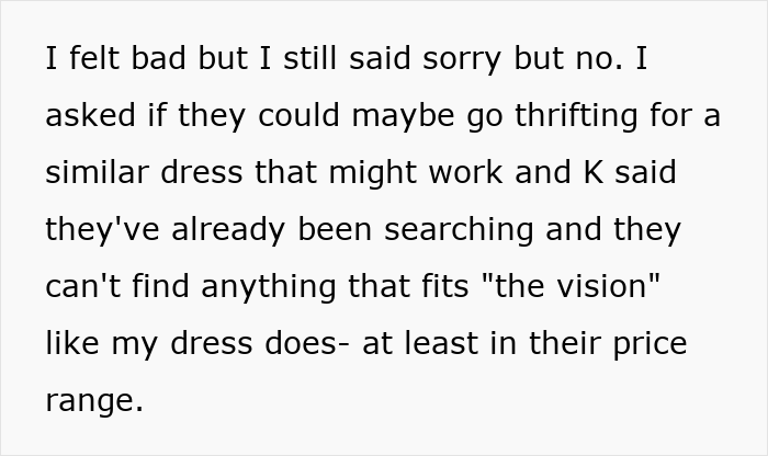 Woman Refuses To Lend Dream Wedding Dress To Friend, Shocked When They Start Spreading Lies