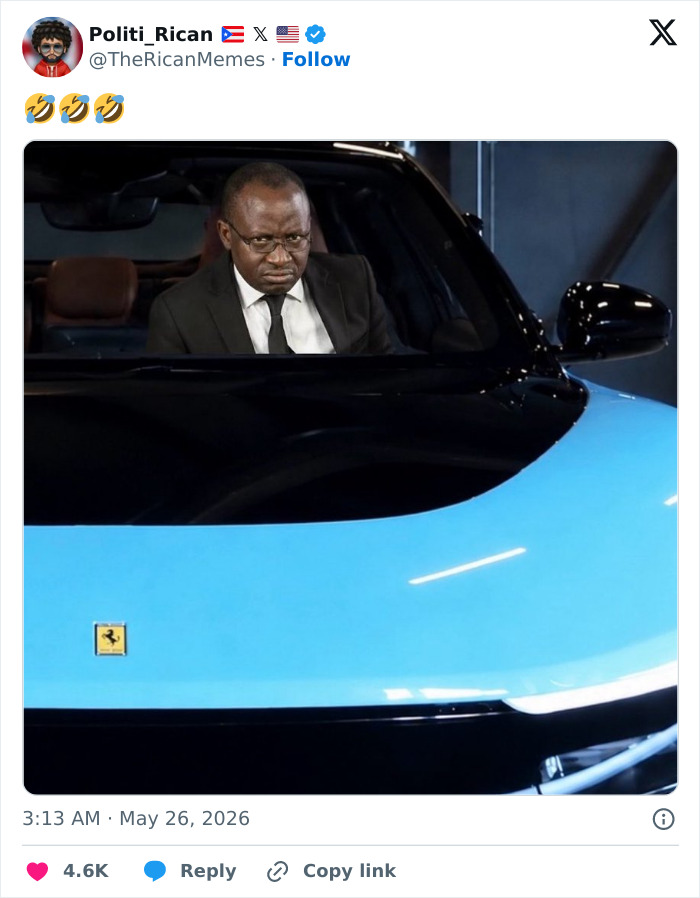 Ferrari’s First Fully Electric Car Gets Brutally Roasted Online With A Barrage Of Memes: “Vacuum Cleaner”